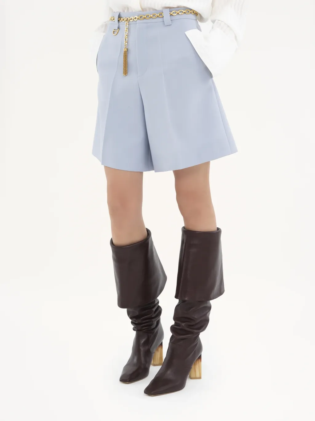 Virgin Wool Shorts