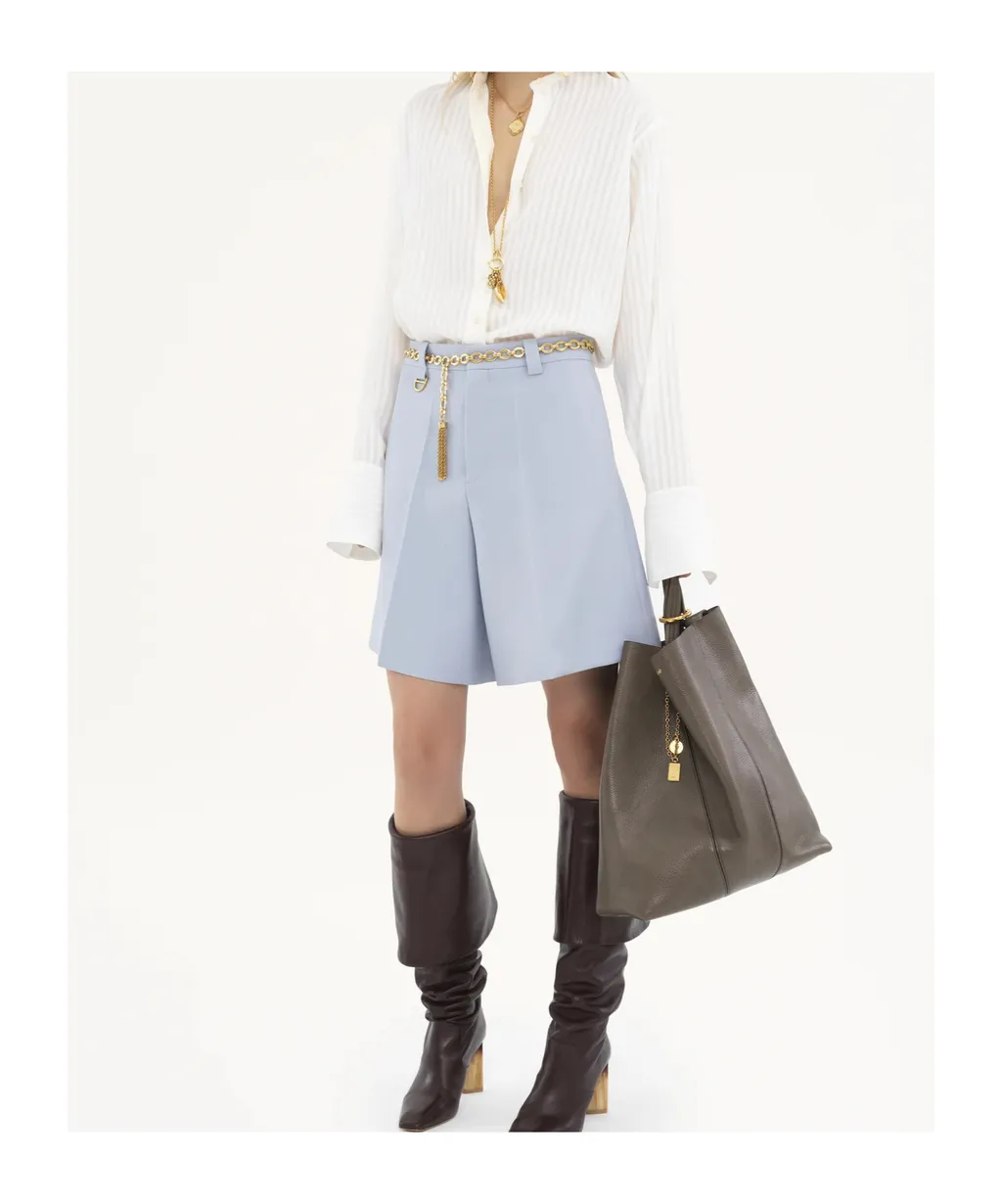 Virgin Wool Shorts