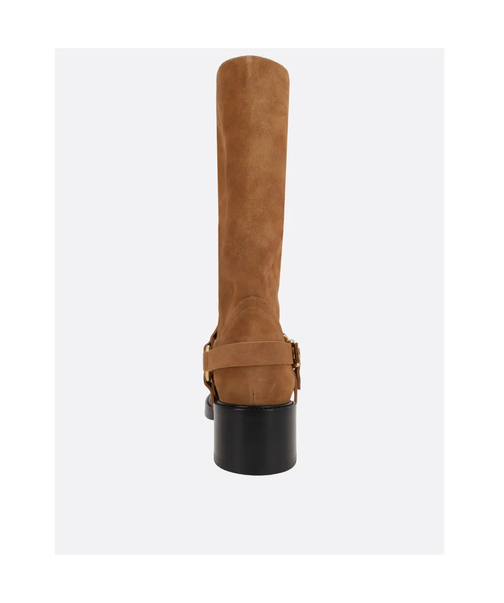 Round-Toe Ankle Boots