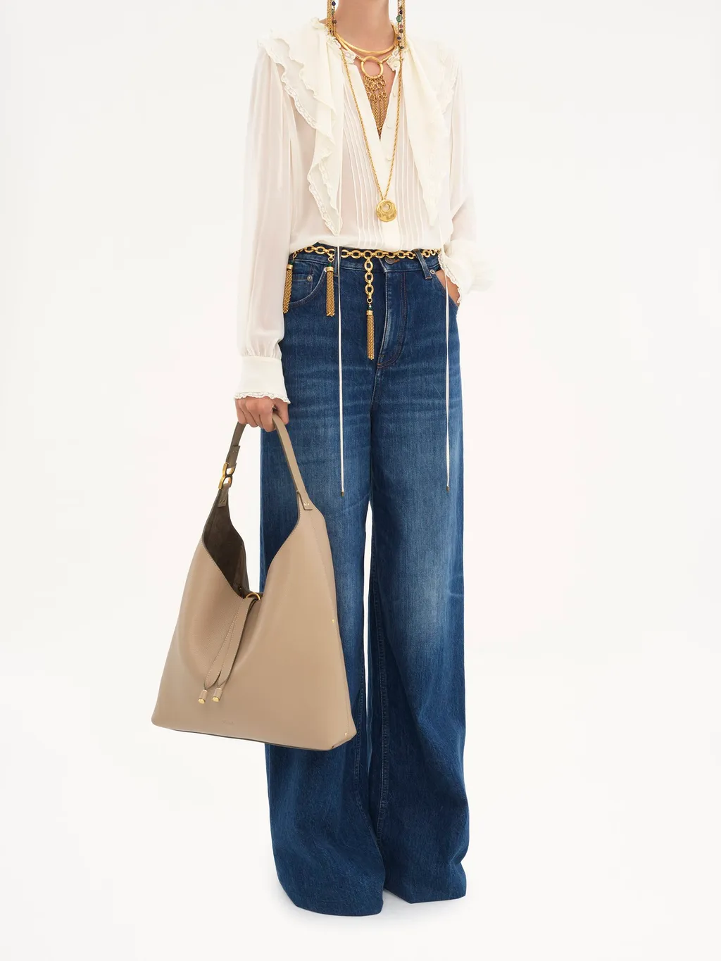 Marcie Tassel-Closure Tote Bag