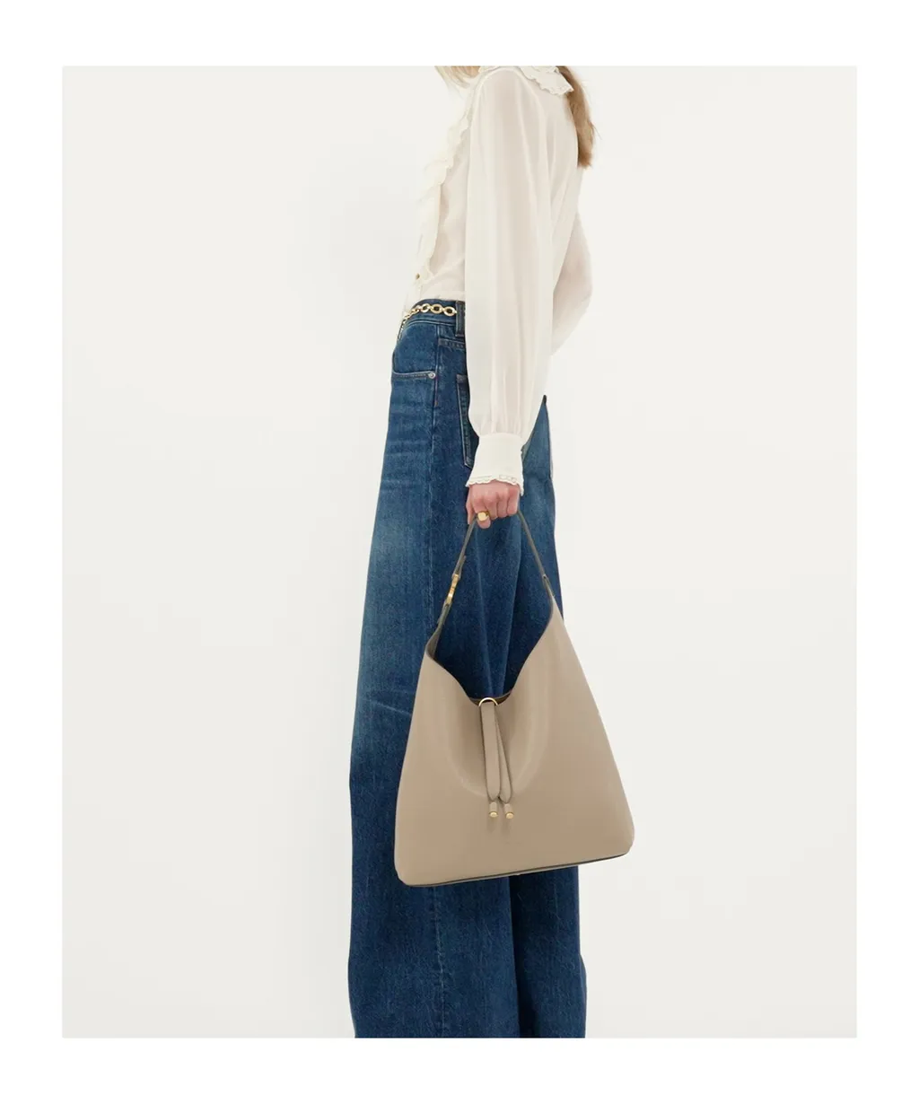 Marcie Tassel-Closure Tote Bag
