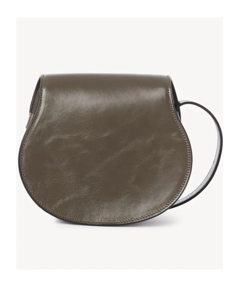 Marcie Logo Embossed Small Crossbody Bag