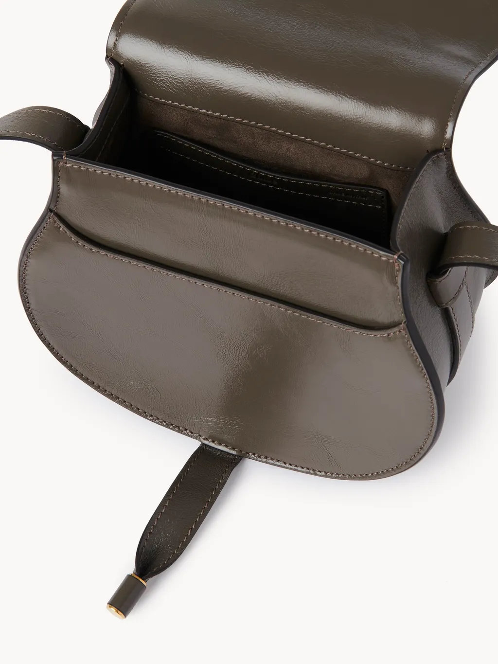Marcie Logo Embossed Small Crossbody Bag