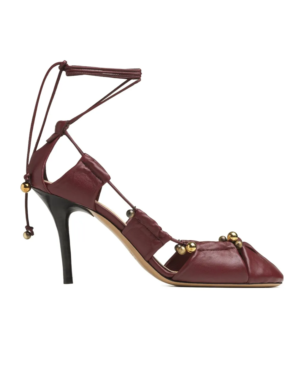 Luna Knotted Strap Pumps