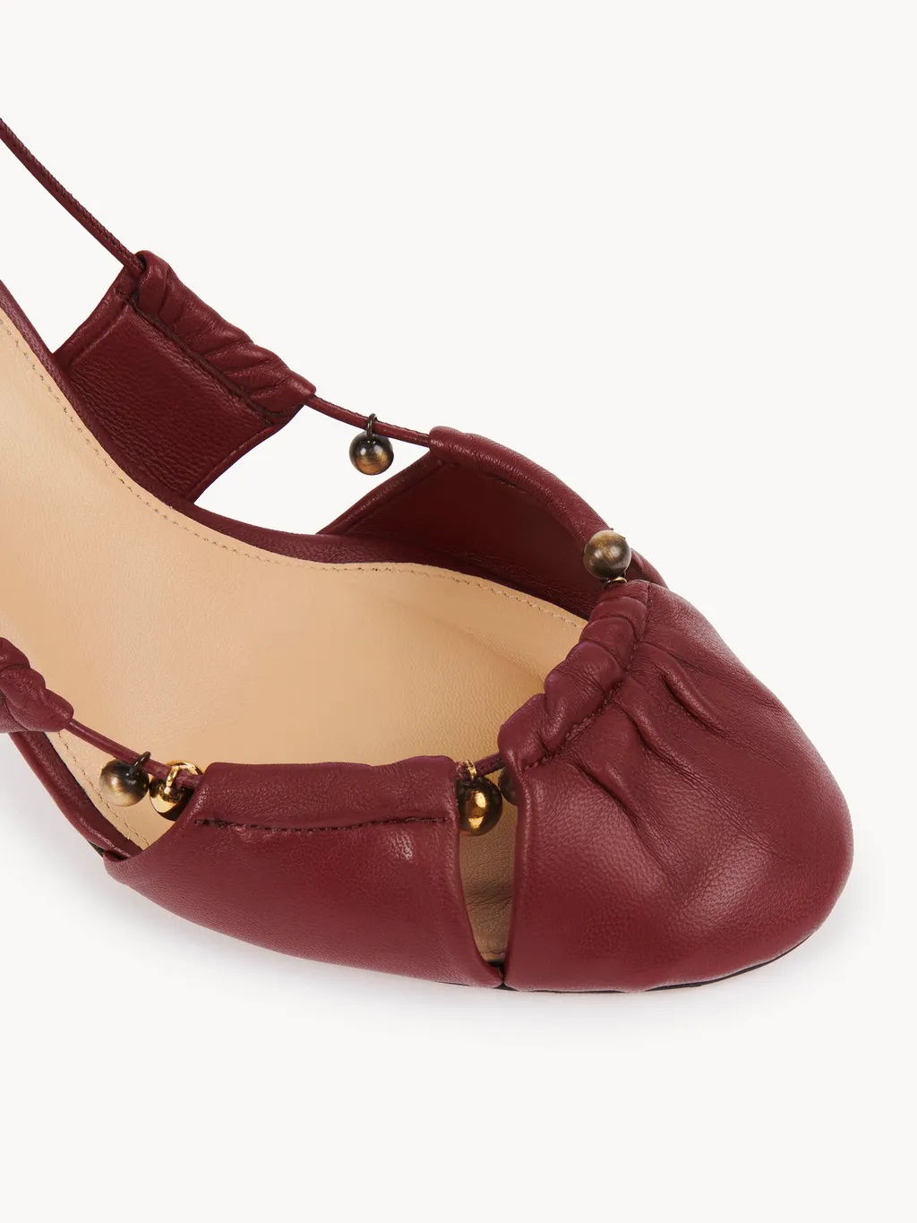 Luna Knotted Strap Pumps