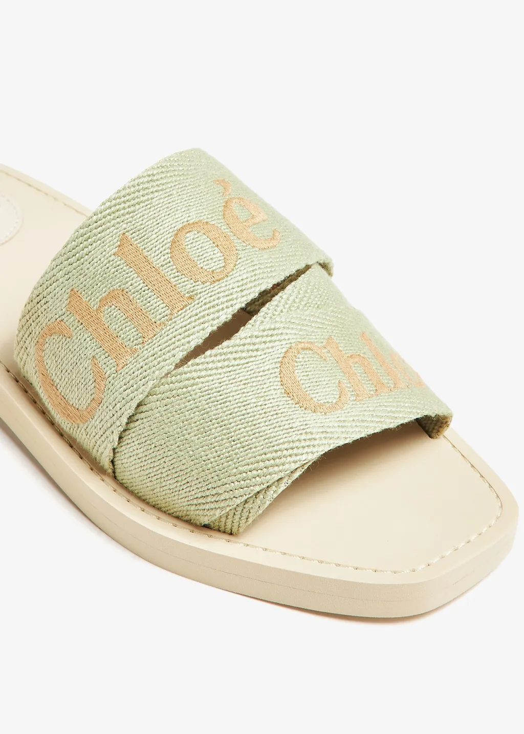 Square Toe Flat Slippers