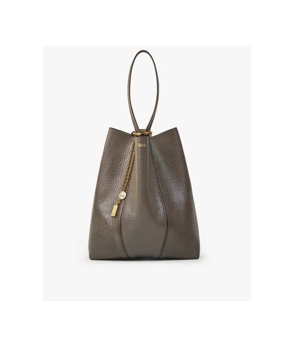 Spin Charm Detailed Tote Bag