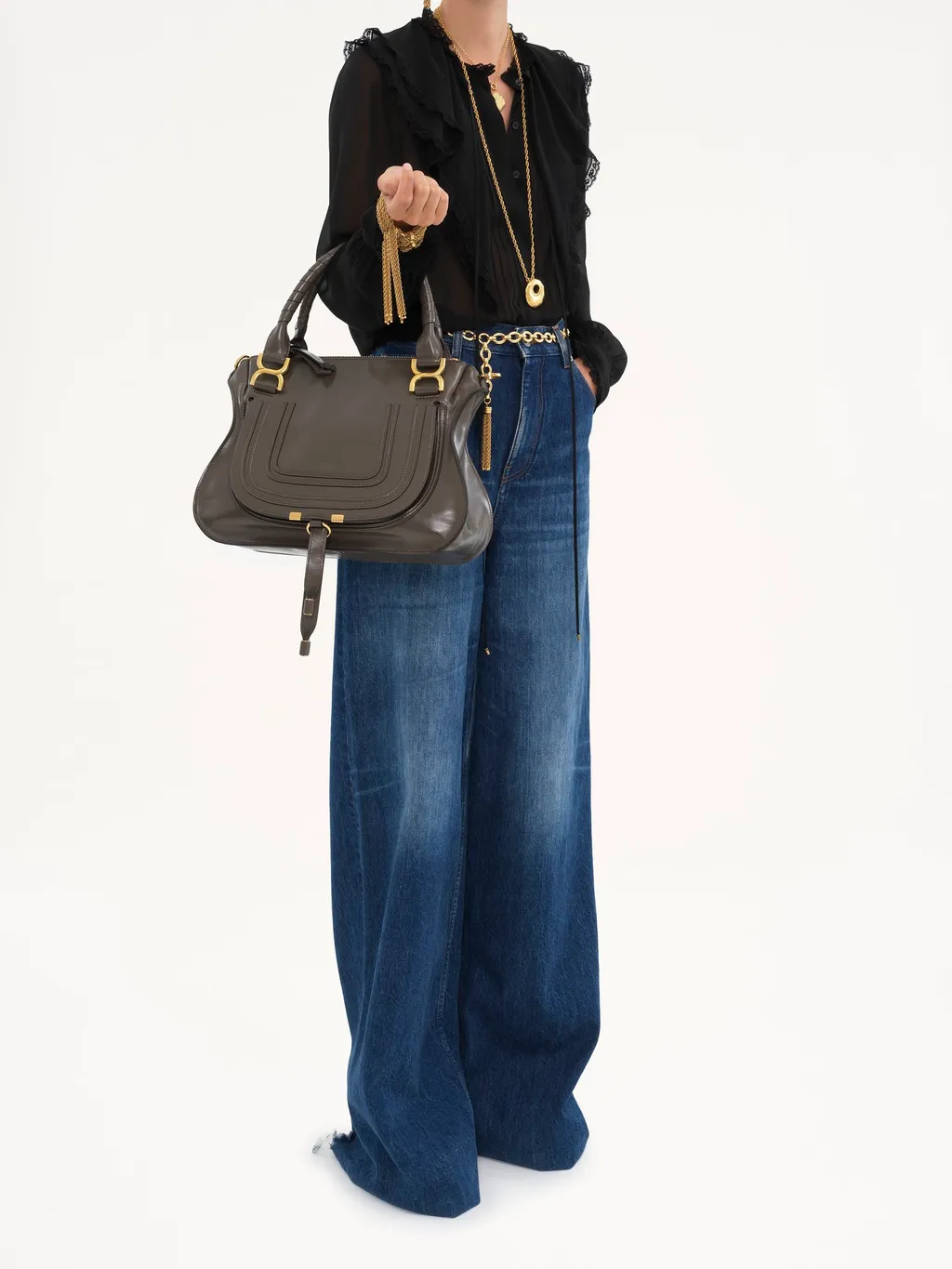 Marcie Zipped Shoulder Bag