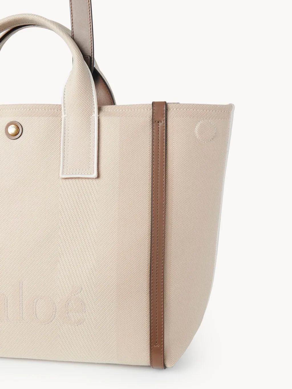 Carry Logo Detailed Large Tote Bag