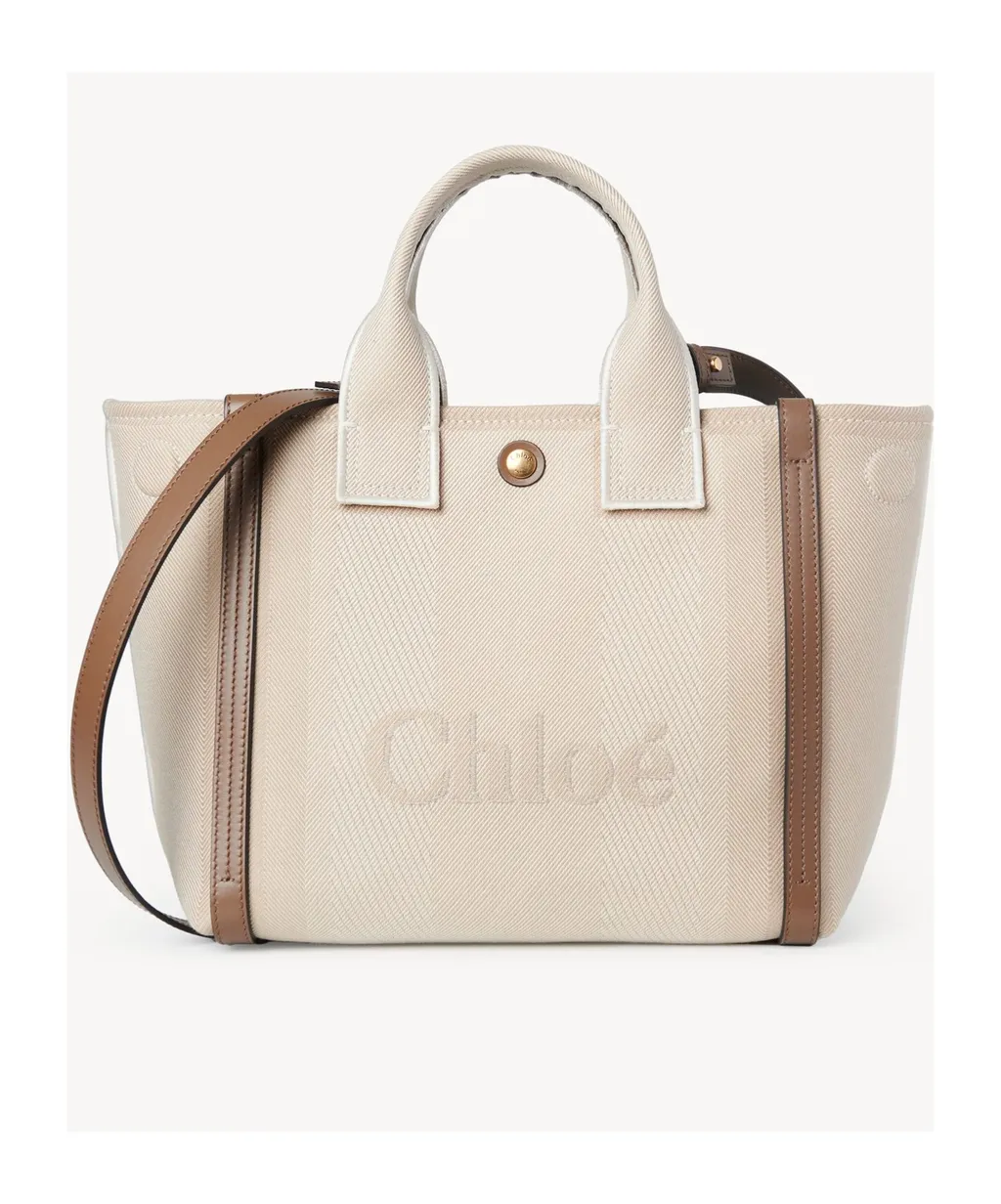 Carry Logo Detailed Small Tote Bag