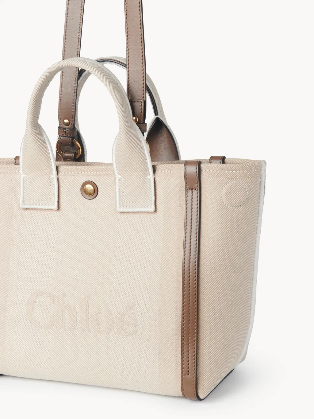 Carry Logo Detailed Small Tote Bag