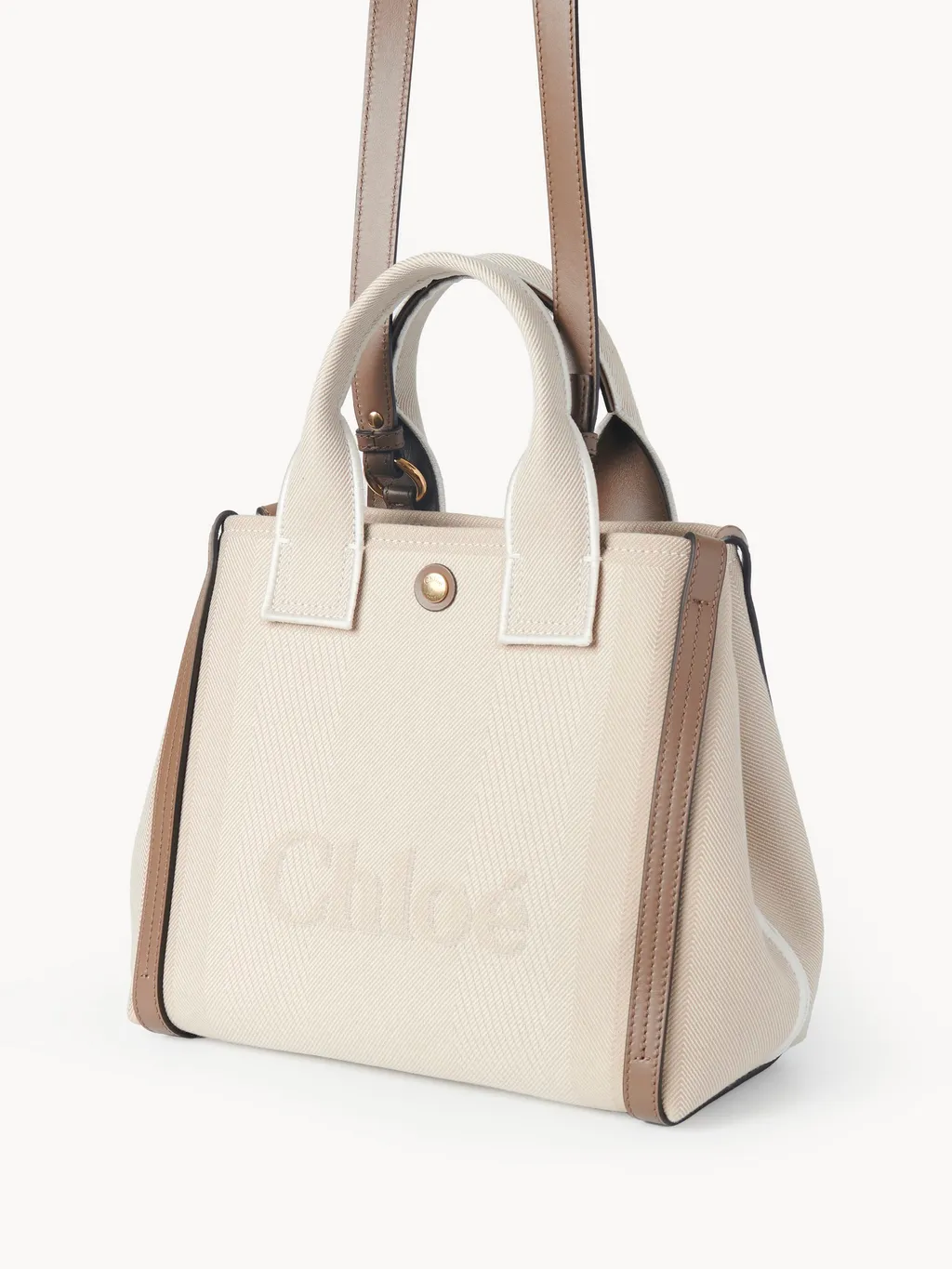 Carry Logo Detailed Small Tote Bag