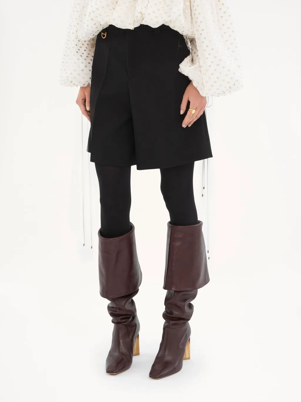 Virgin Wool Shorts