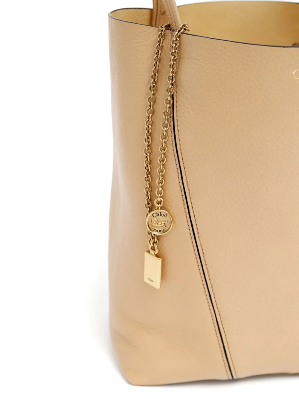 Spin Charm Detailed Tote Bag