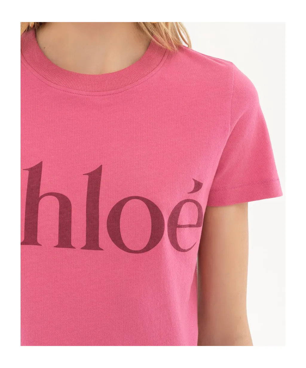 Logo Printed Crewneck T-Shirt