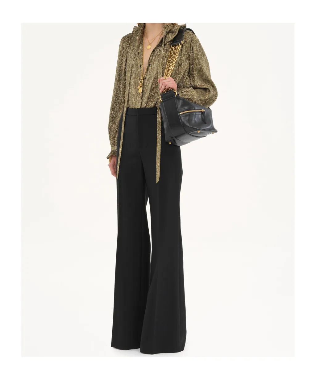 Flared Tailored Trousers