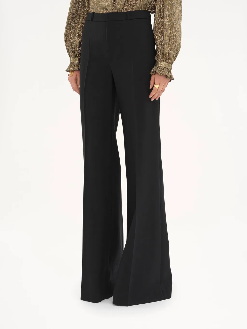 Flared Tailored Trousers