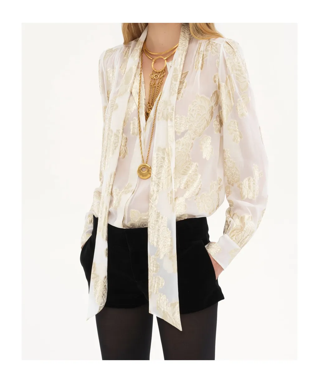 Gathered Blouse