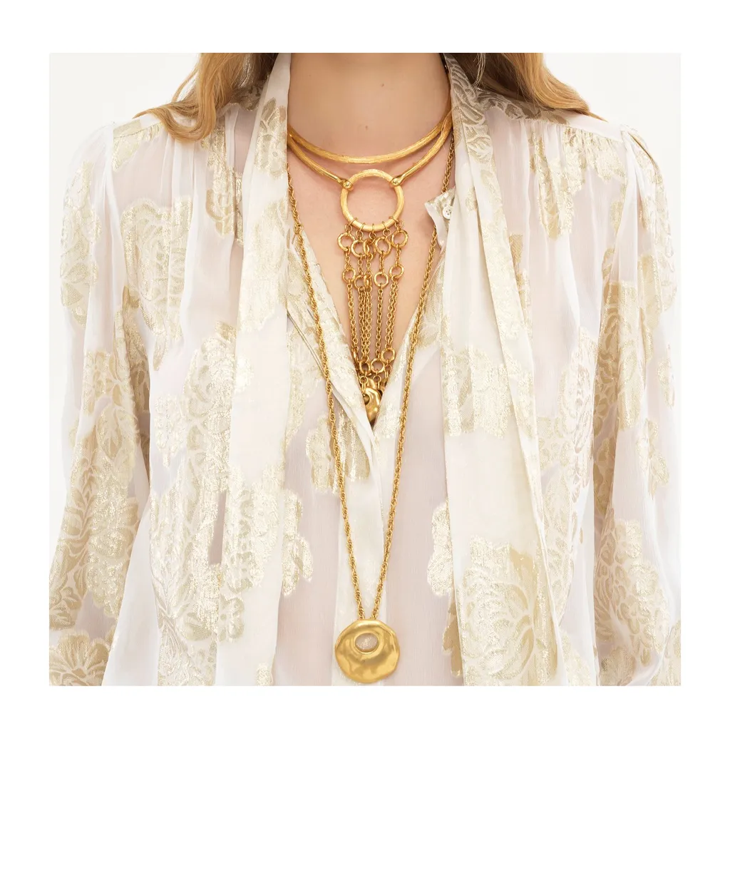 Gathered Blouse