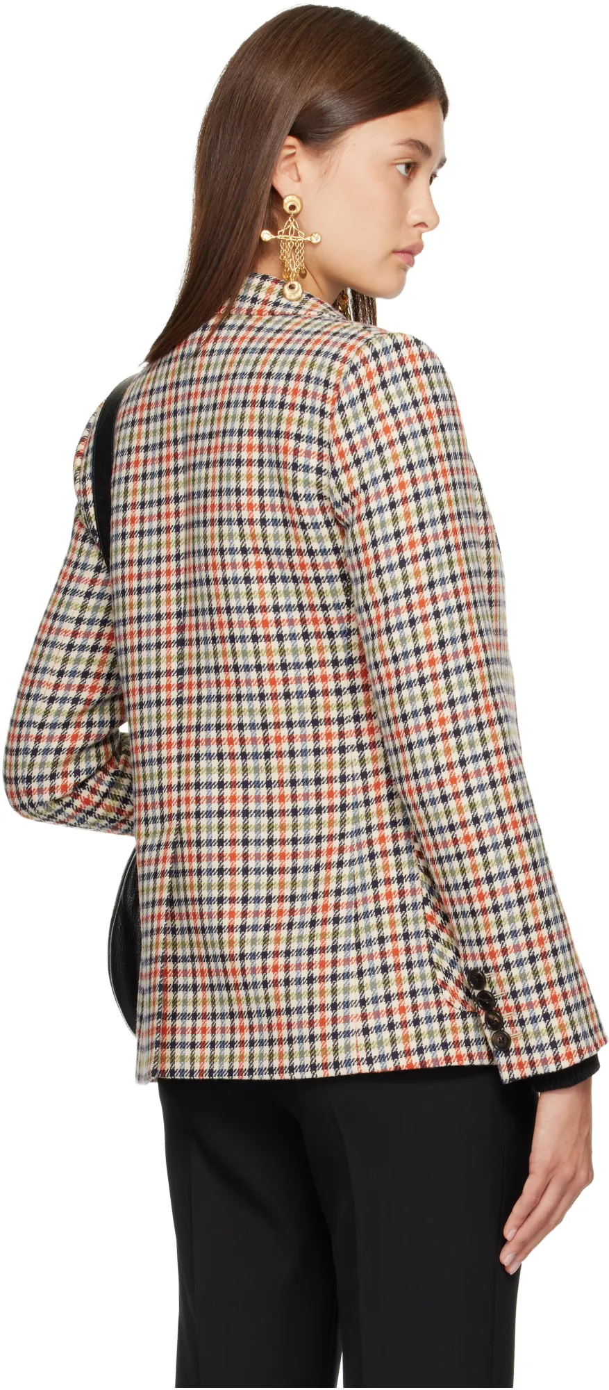 Single-Breasted Tailored Jacket