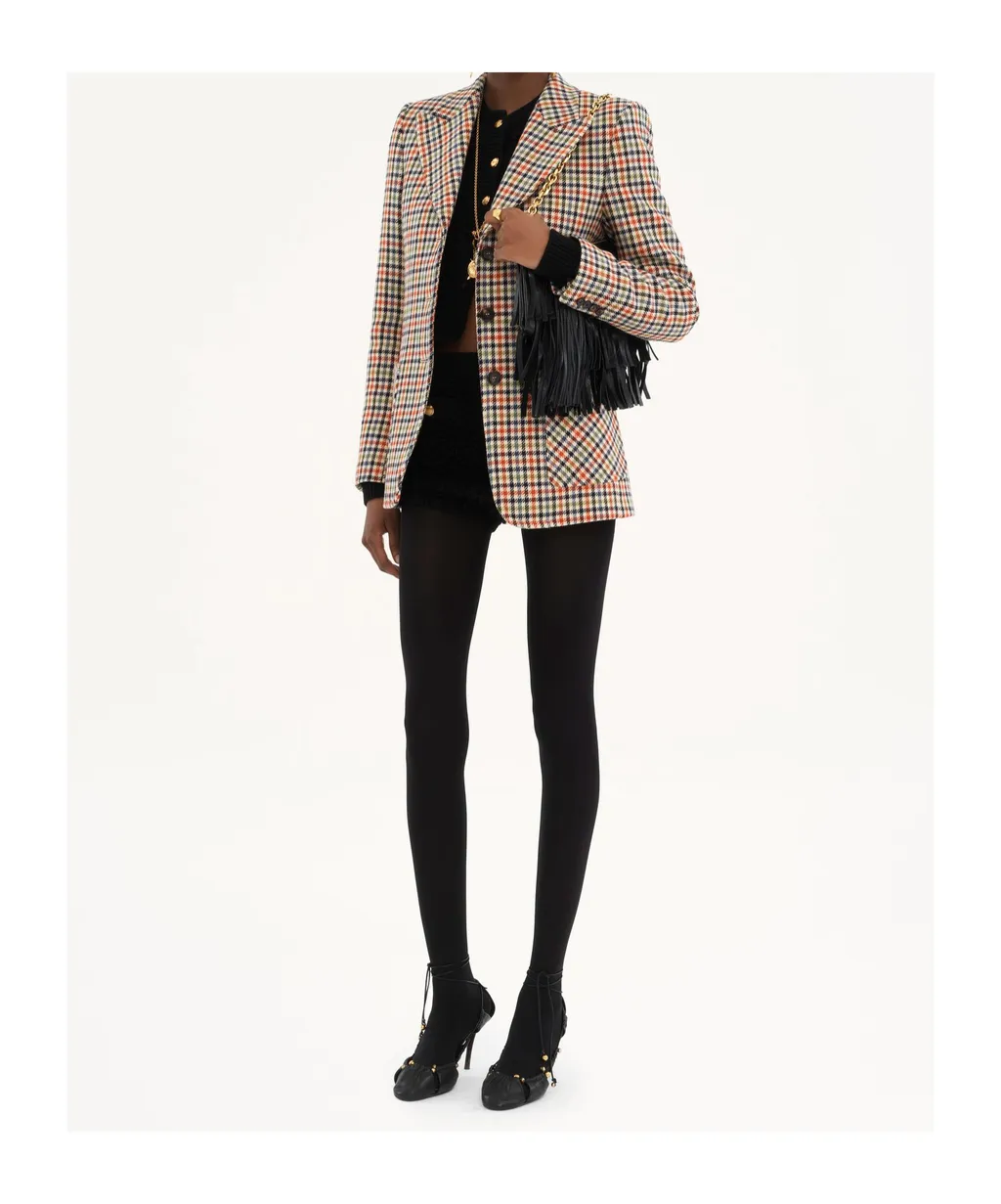 Single-Breasted Tailored Jacket