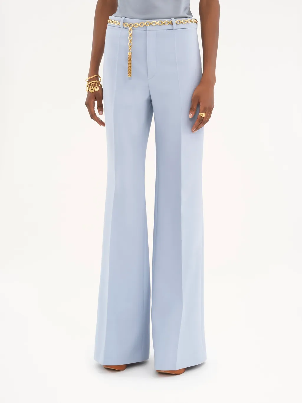 Flared Tailored Trousers