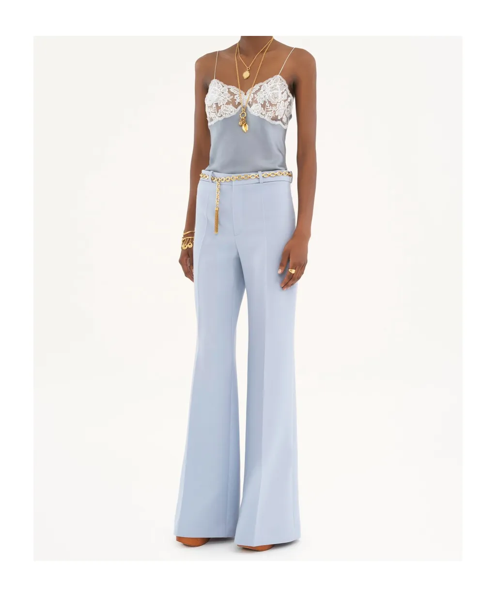 Flared Tailored Trousers