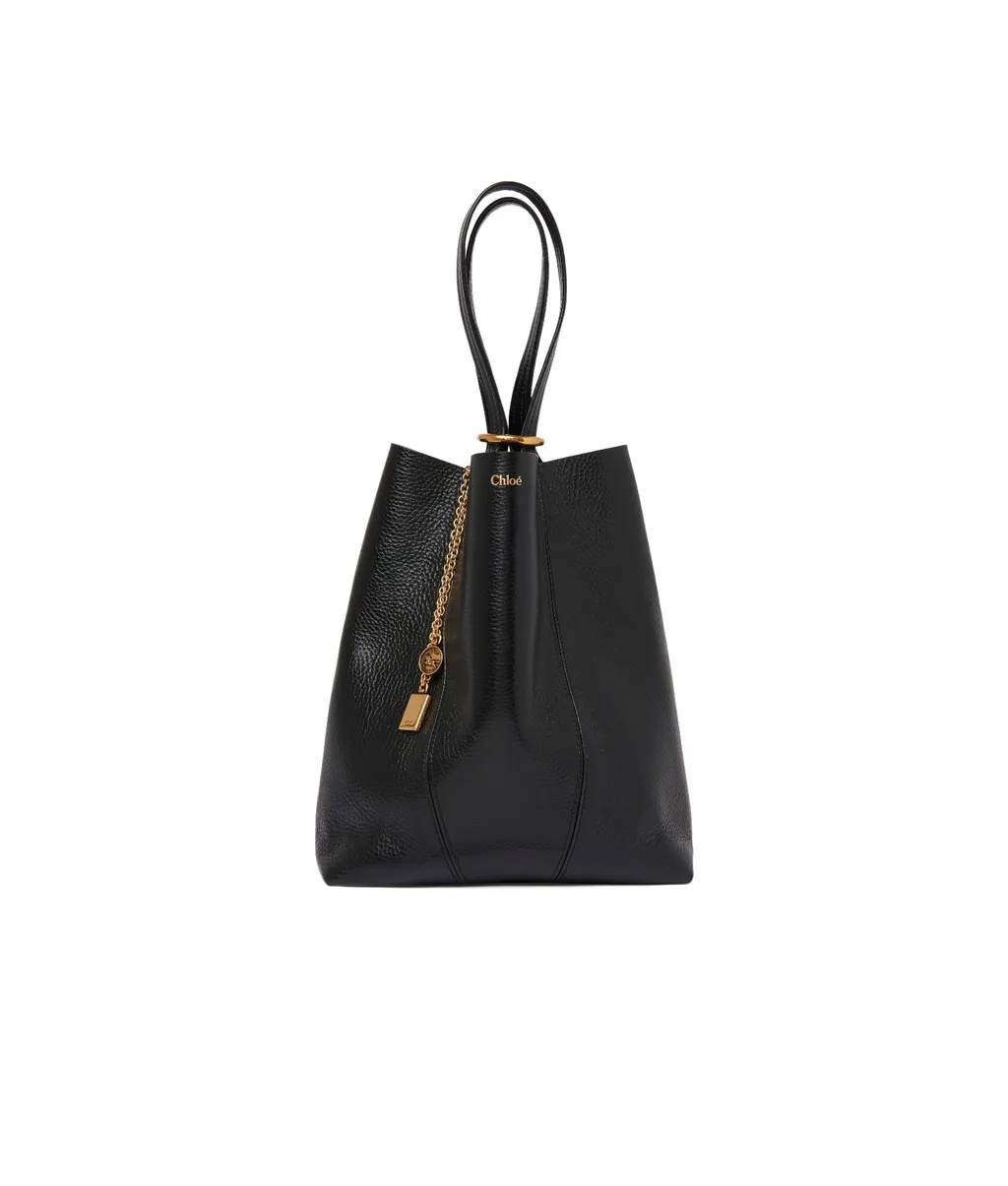 Spin Charm Detailed Tote Bag
