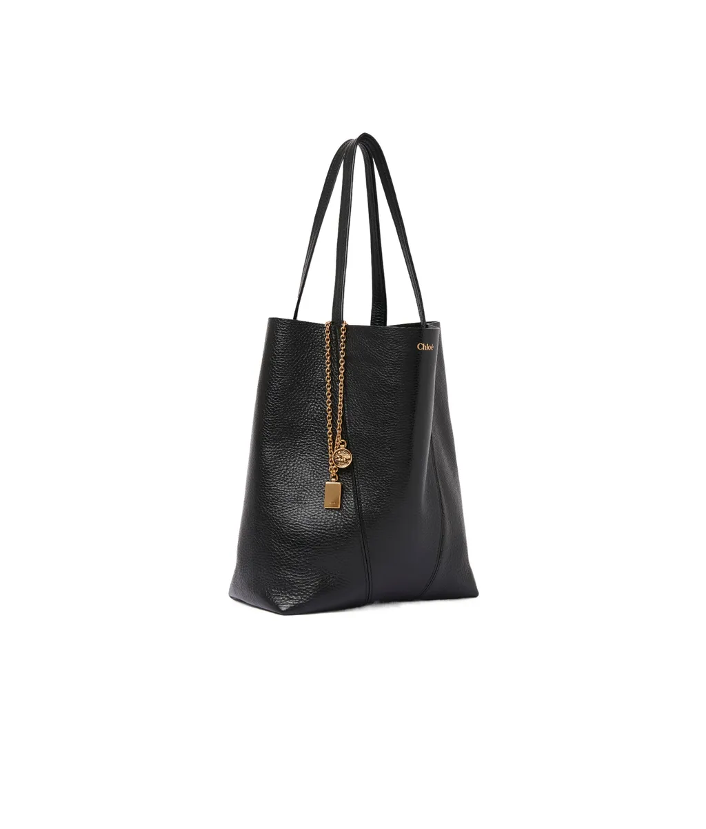 Spin Charm Detailed Tote Bag