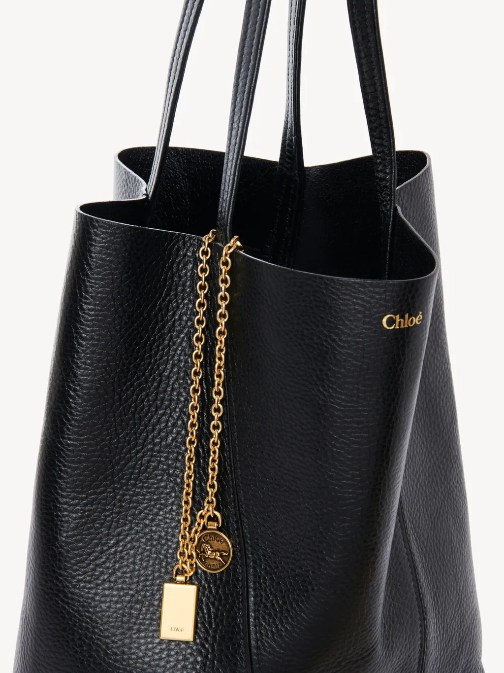 Spin Charm Detailed Tote Bag