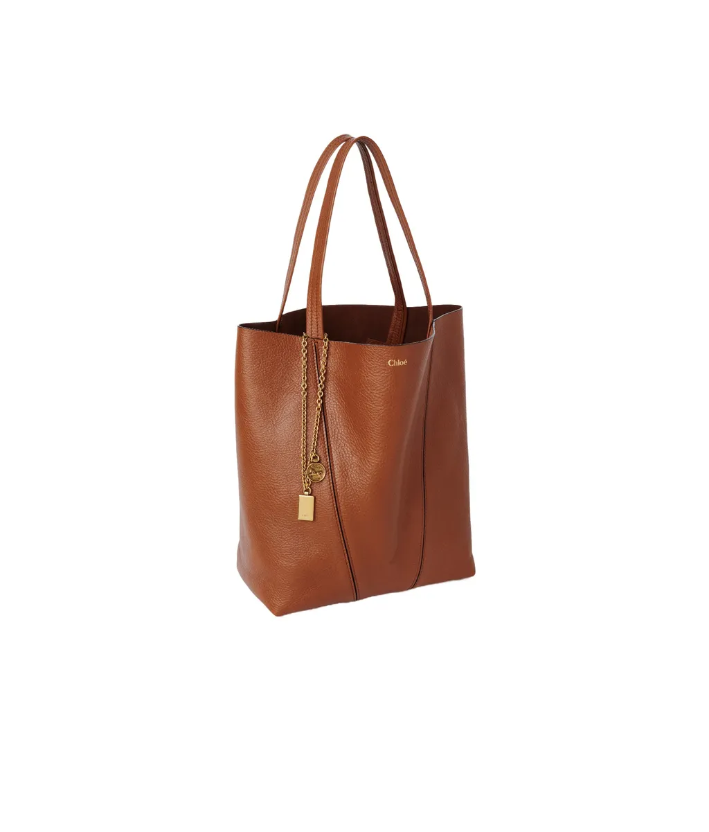 Spin Charm Detailed Tote Bag
