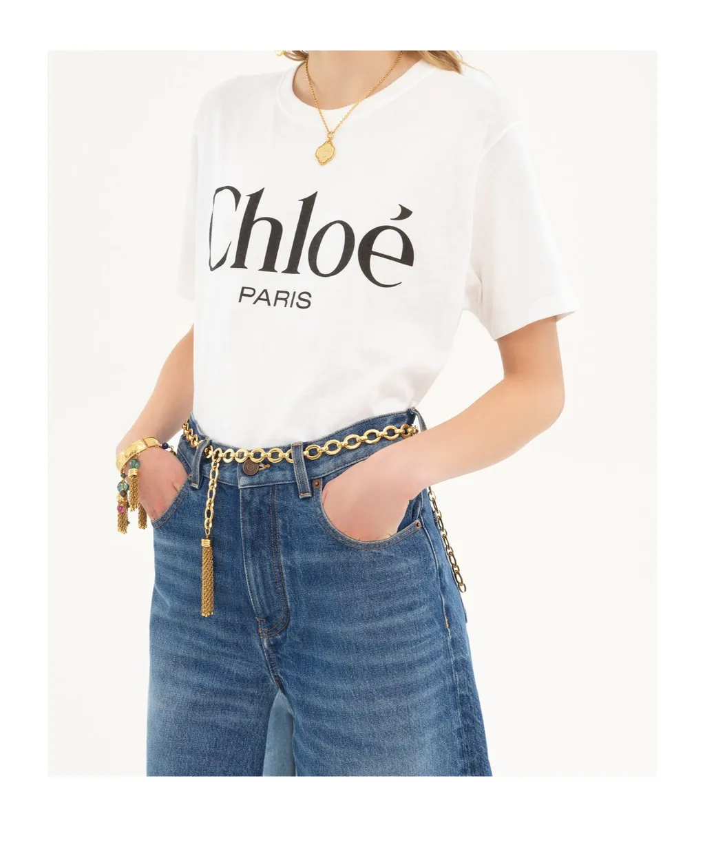 Logo Printed Oversized T-Shirt