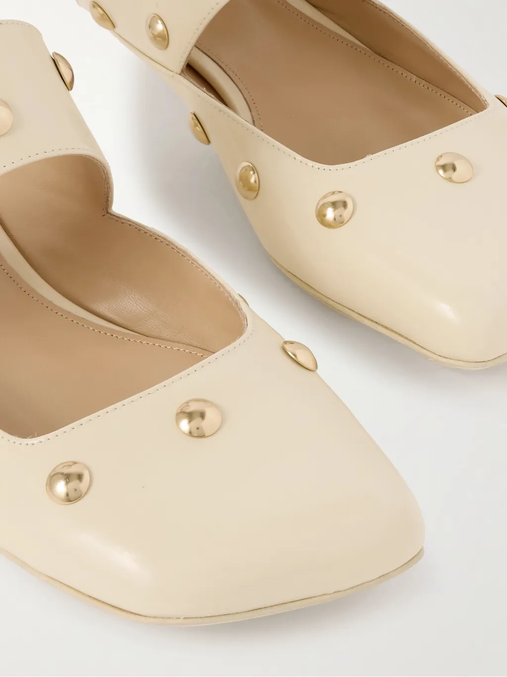 Jade Embellished Ballerinas