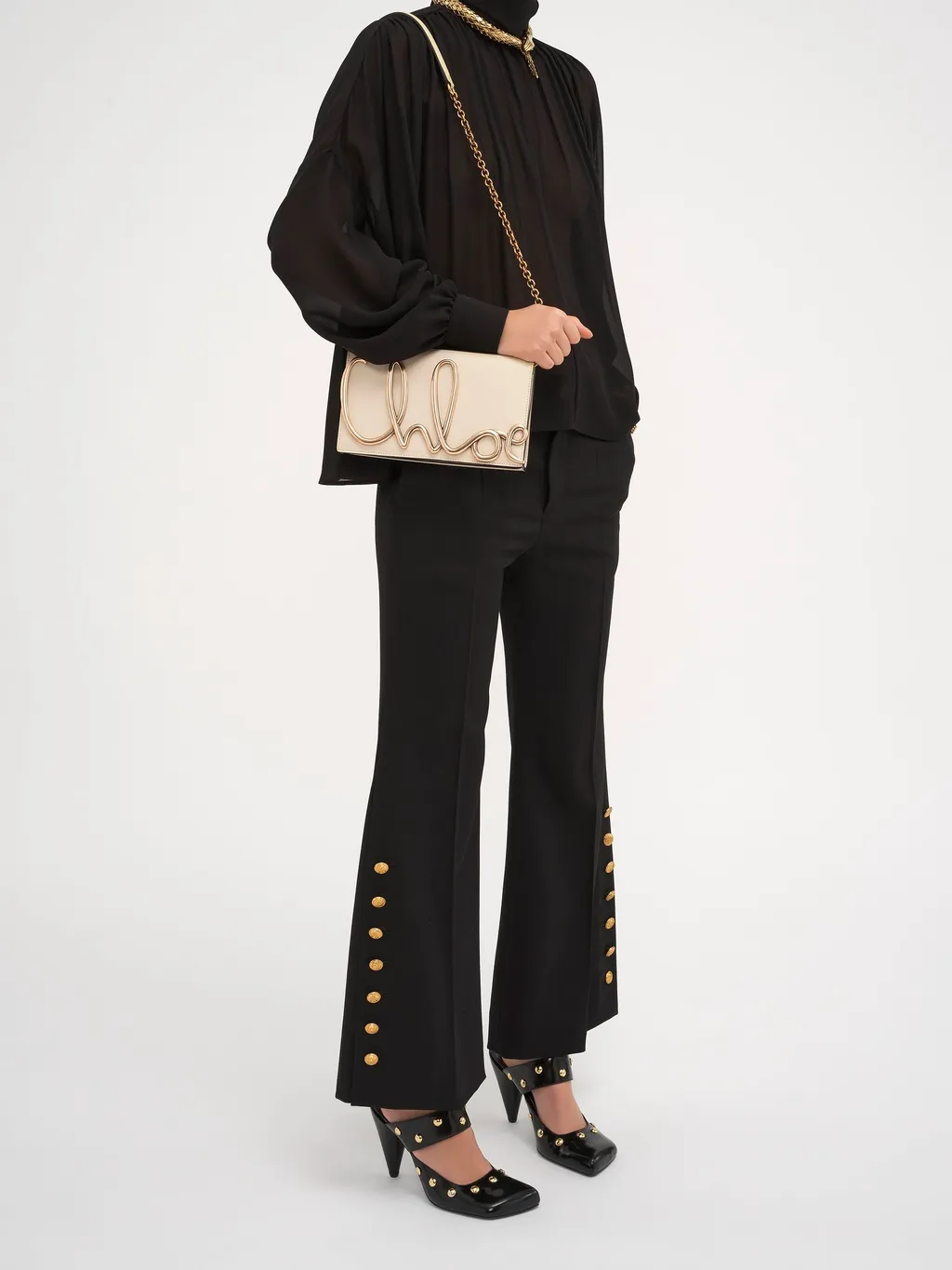 Iconic Logo Plaque Crossbody Bag