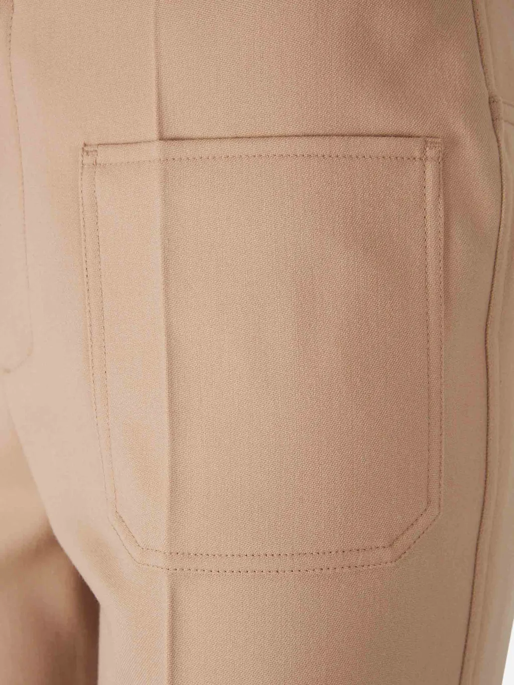 Belt-Loop Casual Pants