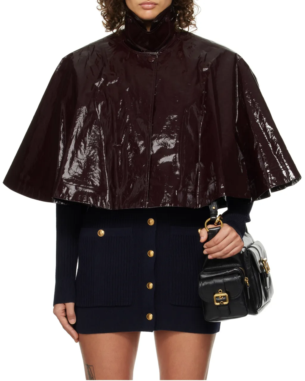 Collared Cape Jacket