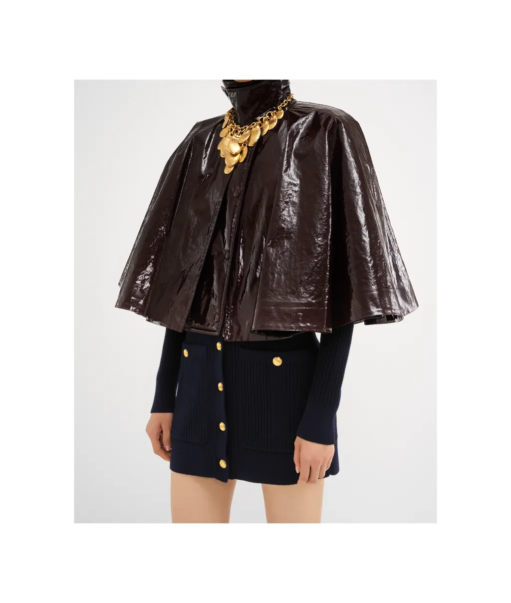 Collared Cape Jacket
