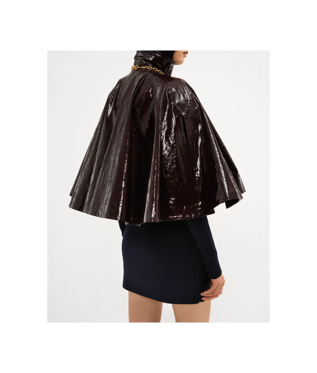 Collared Cape Jacket