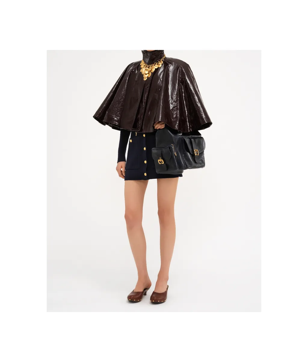 Collared Cape Jacket