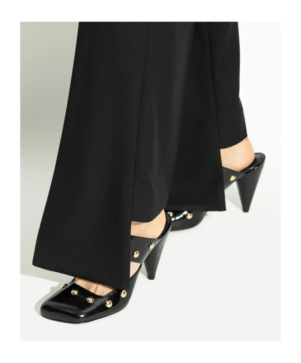 Jade Ankle Strap Pumps