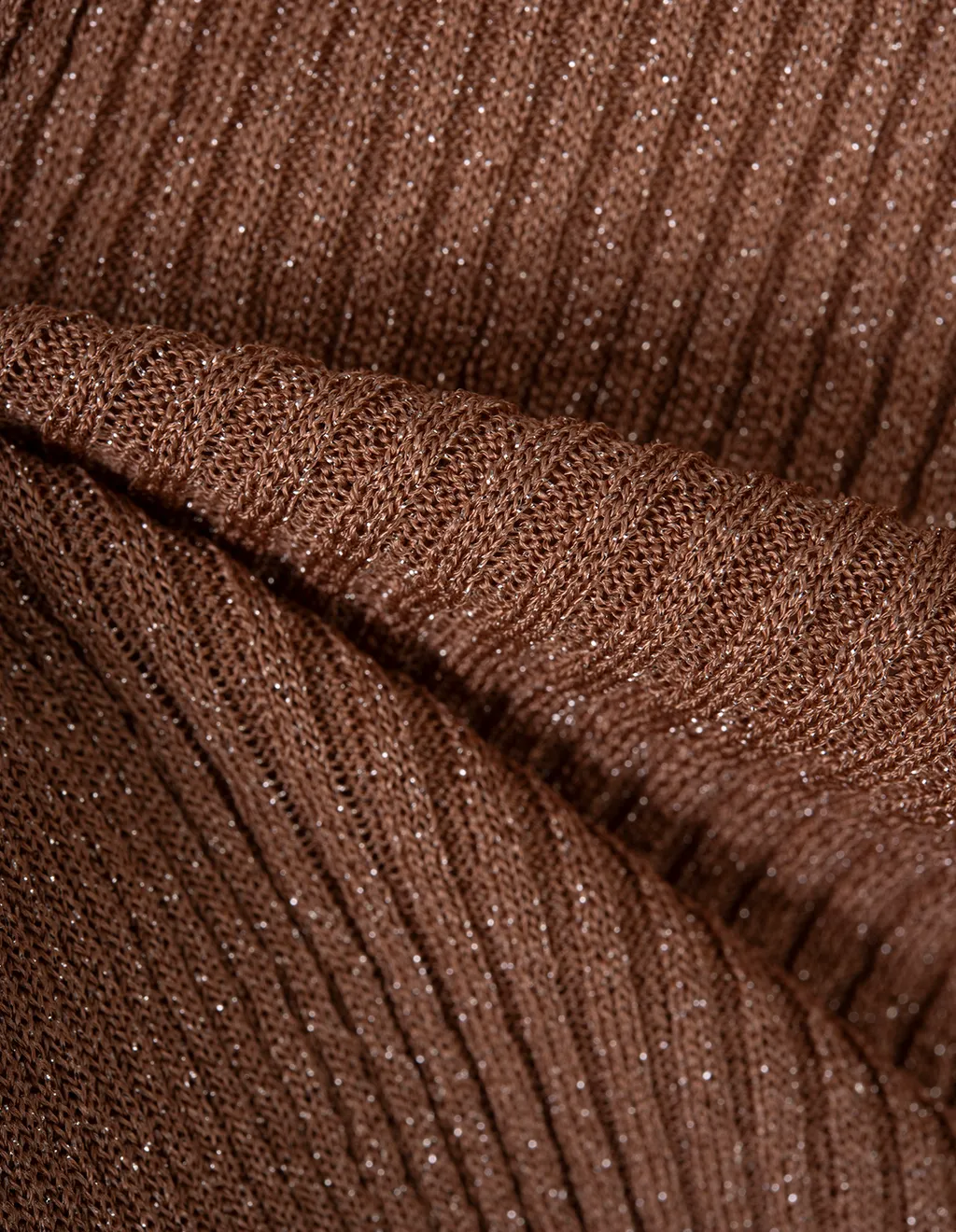 Ribbed-Knit Mini Dress