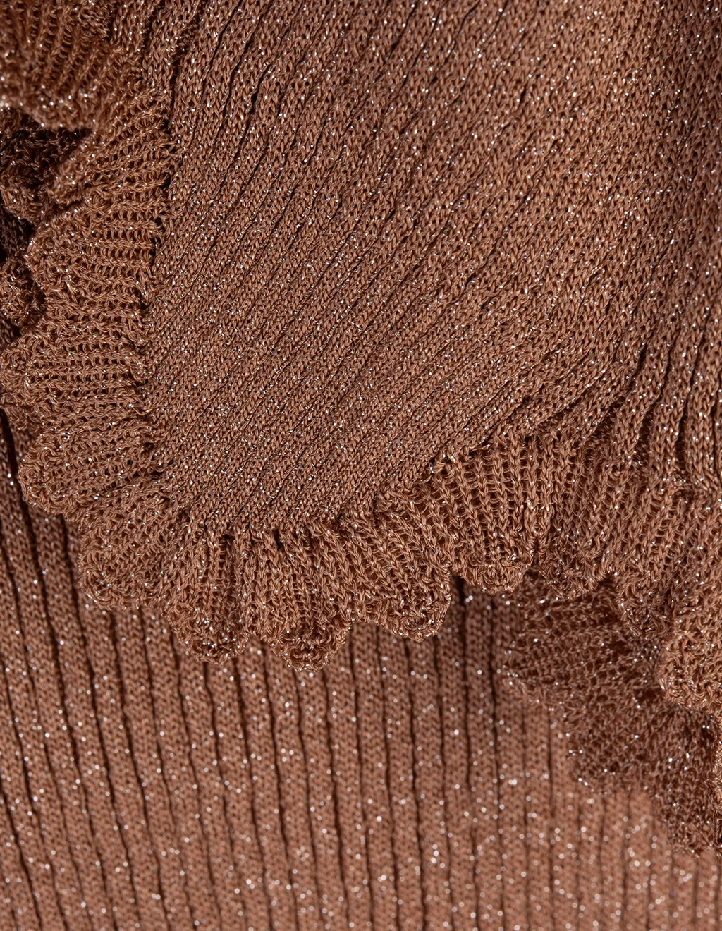 Ribbed-Knit Mini Dress