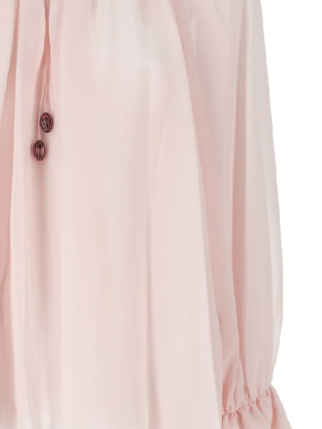 Drawstring Long-Sleeved Shirt