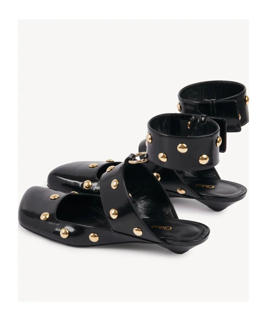 Jade Embellished Ballerinas