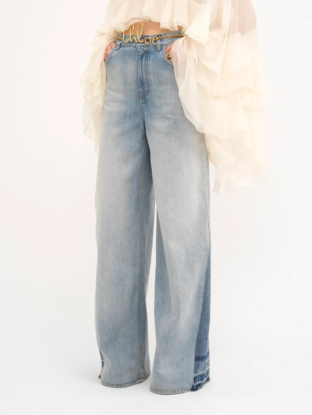 Wide-Leg Jeans