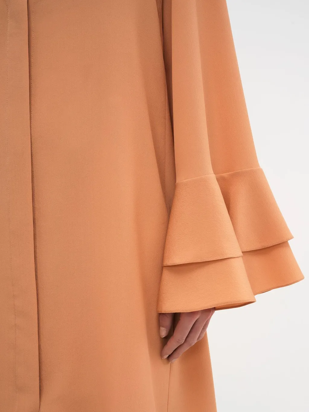 Ruffle Sleeved Dress
