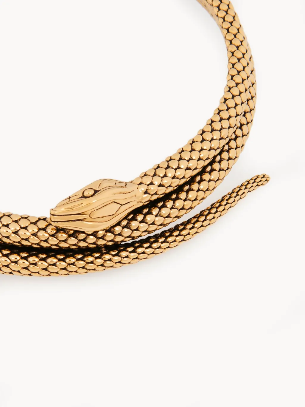 Vintage Snake Shape Choker Necklace