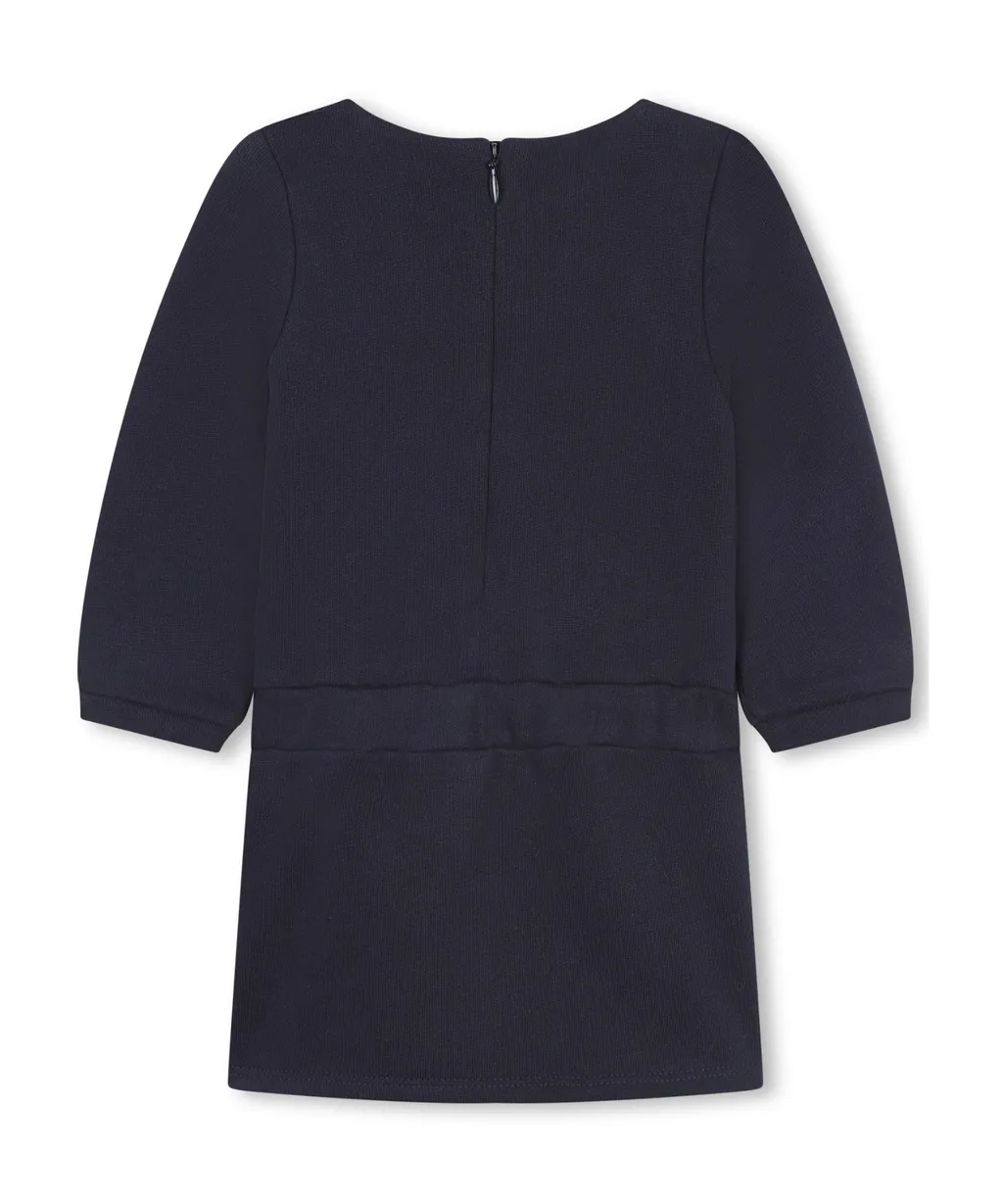 Logo AppliquÉD Fleece Dress