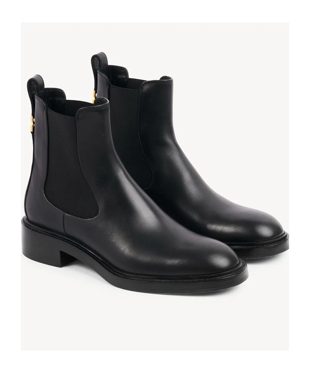 Round-Head Short Boots