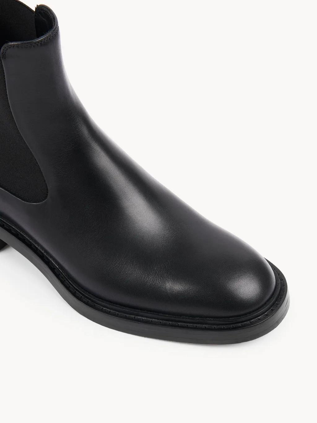 Round-Head Short Boots